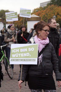 'Moabit hilft' Protest in Berlin