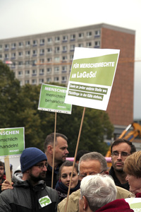 'Moabit hilft' Protest in Berlin