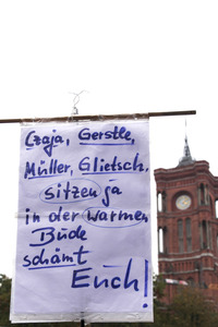 'Moabit hilft' Protest in Berlin