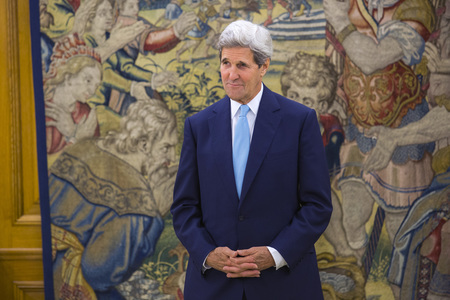 Empfang für John Kerry in Madrid
