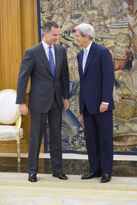 Empfang für John Kerry in Madrid