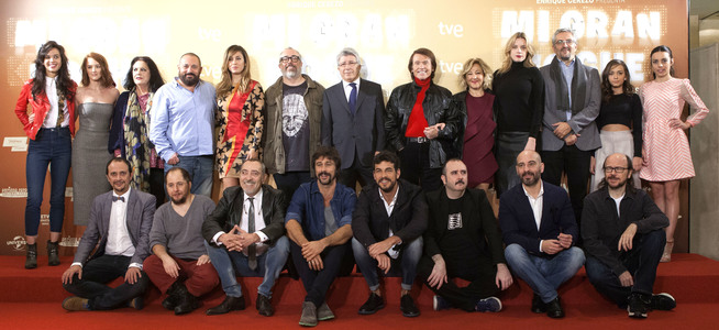 Photocall zum Kinofilm 'Mi gran noche' in Madrid