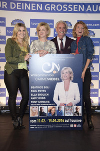 Pressekonferenz 'Carmen Nebel - Tournee 2016' in Berlin
