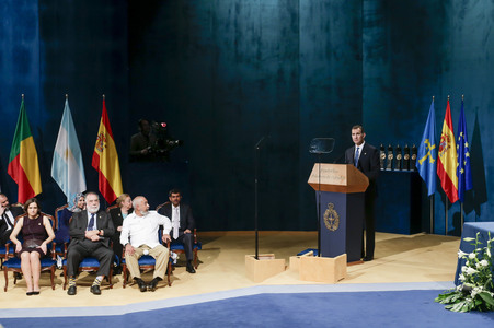 Verleihung der Princess of Asturias Awards 2015 in Oviedo