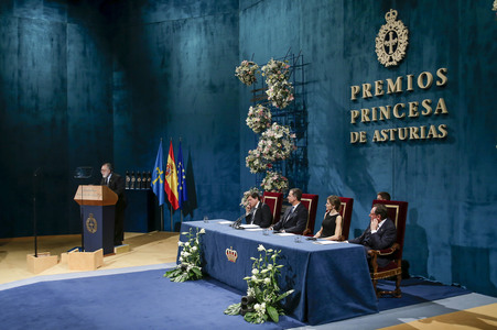Verleihung der Princess of Asturias Awards 2015 in Oviedo