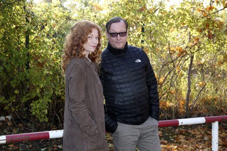 Fototermin am Set des ARD Fernsehfilms 'Mein sind deine Kinder' in Berlin