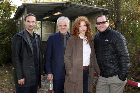 Fototermin am Set des ARD Fernsehfilms 'Mein sind deine Kinder' in Berlin