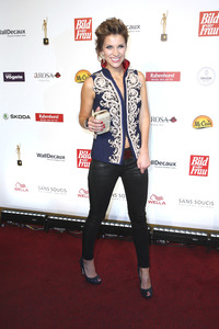 Goldene Bild der Frau 2015 in Hamburg