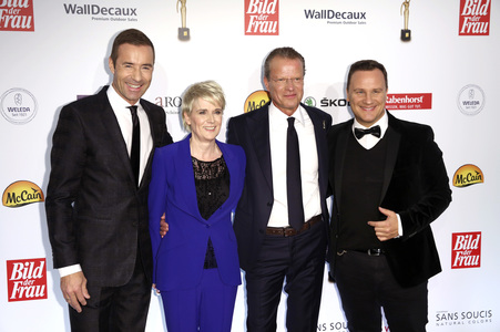 Goldene Bild der Frau 2015 in Hamburg