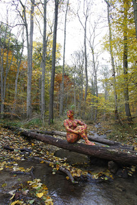 NATURE ART: Laubwald / Deciduous Forest Bodypainting