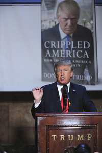 Donald Trump Buchpräsentation in New York