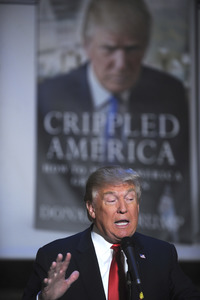 Donald Trump Buchpräsentation in New York