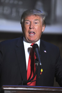 Donald Trump Buchpräsentation in New York