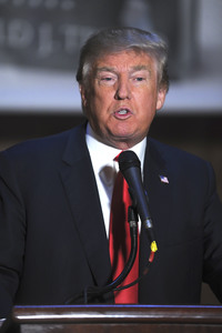 Donald Trump Buchpräsentation in New York