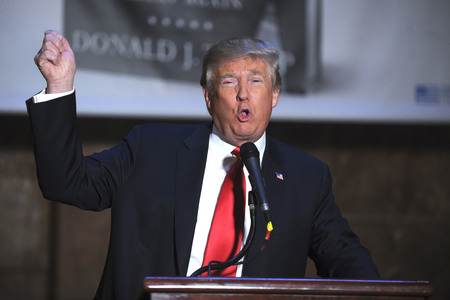 Donald Trump Buchpräsentation in New York