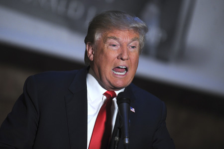 Donald Trump Buchpräsentation in New York
