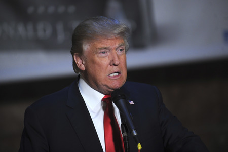 Donald Trump Buchpräsentation in New York