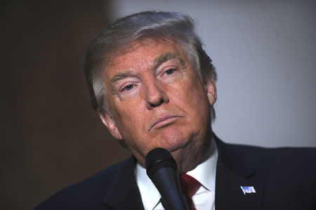 Donald Trump Buchpräsentation in New York