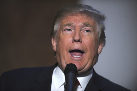 Donald Trump Buchpräsentation in New York