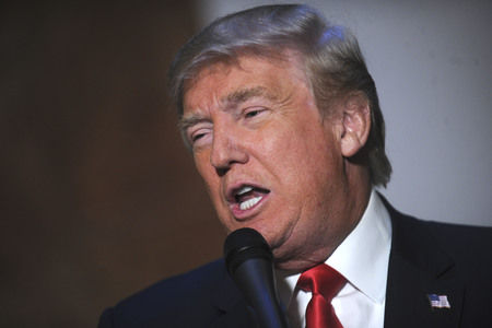 Donald Trump Buchpräsentation in New York