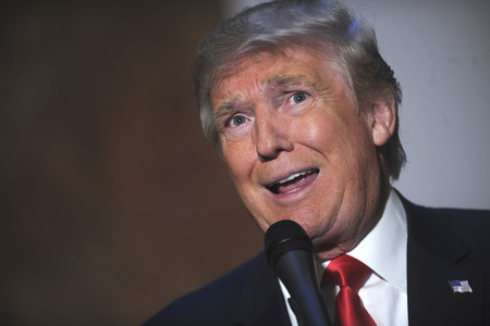 Donald Trump Buchpräsentation in New York