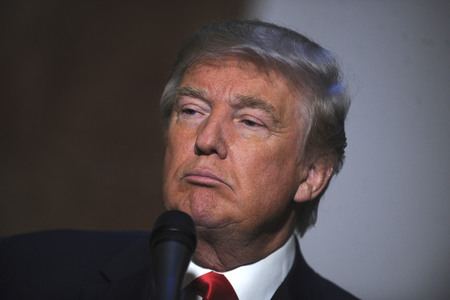 Donald Trump Buchpräsentation in New York