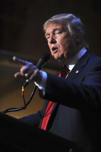 Donald Trump Buchpräsentation in New York