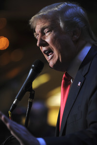 Donald Trump Buchpräsentation in New York