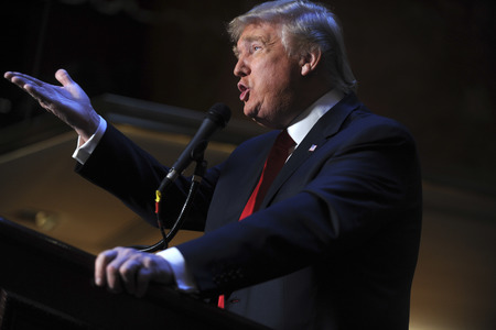 Donald Trump Buchpräsentation in New York