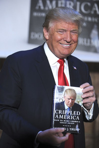 Donald Trump Buchpräsentation in New York