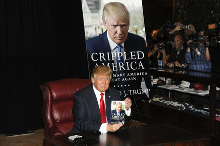 Donald Trump Buchpräsentation in New York
