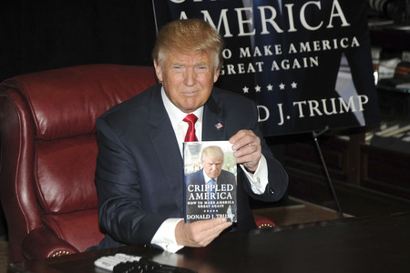 Donald Trump Buchpräsentation in New York