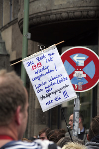 AfD Gegendemo in Berlin