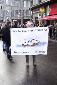 AfD Gegendemo in Berlin