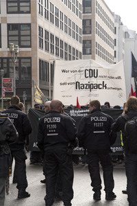 AfD Gegendemo in Berlin