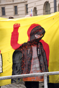 AfD Gegendemo in Berlin