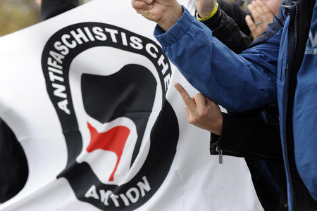 AfD Gegendemo in Berlin