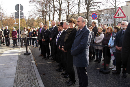 Pogrom-Gedenkfeier in Oranienburg