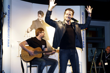 Alexender Klaws CD Präsentation in Berlin