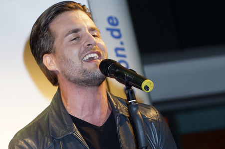 Alexender Klaws CD Präsentation in Berlin