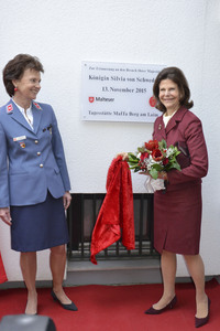 Königin Silvia von Schweden zu Besuch in München