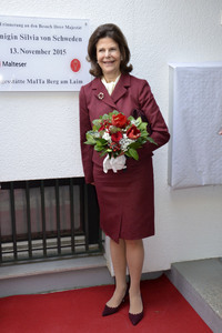 Königin Silvia von Schweden zu Besuch in München