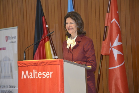Königin Silvia von Schweden zu Besuch in München