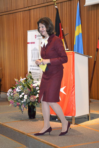 Königin Silvia von Schweden zu Besuch in München