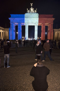 Berlin in Trauer um Opfer der Terroranschläge in Paris