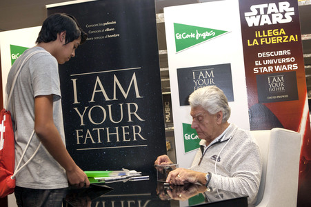 David Prowse Autogrammstunde in Madrid