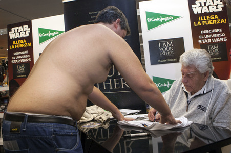 David Prowse Autogrammstunde in Madrid