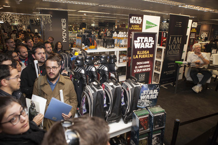David Prowse Autogrammstunde in Madrid
