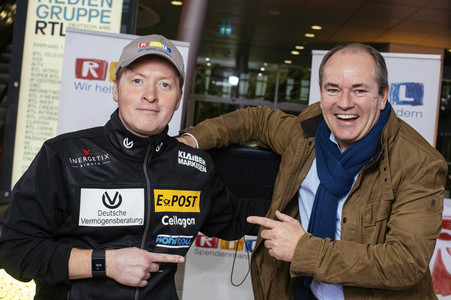 Fototermin zur '24 h Laufband-Challenge' in Köln