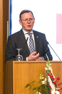 Bodo Ramelow bei Radio Thüringen in Weimar